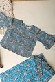 Image for Kusvaa Grw024 Ojas Cotton Girls Top Pant Set Front