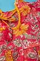 Image for Kusvaa Grw026 Uditi Cotton Girls Kurta Dhoti Pant Set Pocket
