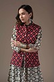 Image for Kusvaa Jak003 Vasiliki Quilted Sleeveless Reversible Silk Jacket Back