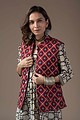 Image for Kusvaa Jak003 Vasiliki Quilted Sleeveless Reversible Silk Jacket Front