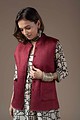 Image for Kusvaa Jak003 Vasiliki Quilted Sleeveless Reversible Silk Jacket Side