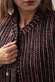 Image for Kusvaa Jak005 Akhila Quilted Sleeveless Reversible Silk Jacket Closeup