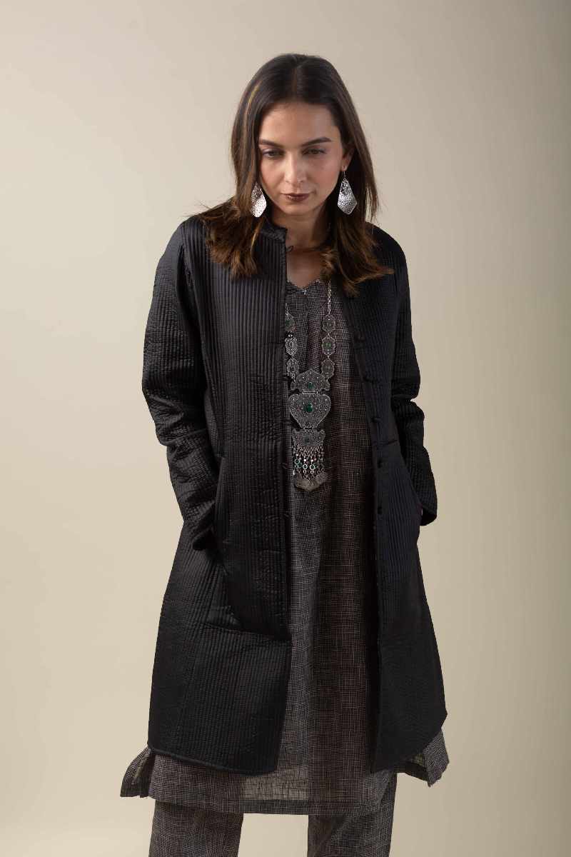 Image for Kusvaa Jak007 Vinata Reversible Long Full Sleeves Jacket Side