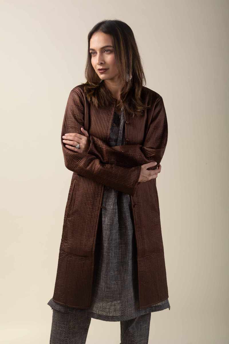 Image for Kusvaa Jak009 Monita Reversible Long Full Sleeves Jacket Featured