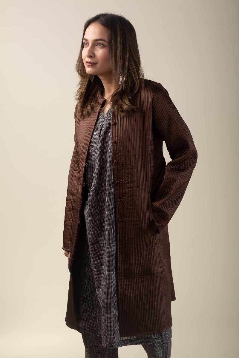 Image for Kusvaa Jak009 Monita Reversible Long Full Sleeves Jacket Neck