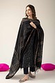Image for Kusvaa Kds005 Anukta Chanderi Kurta With Dupatta Set Closeup 2