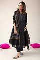 Image for Kusvaa Kds005 Anukta Chanderi Kurta With Dupatta Set Sleeves