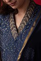 Image for Kusvaa Kds006 Sambita Chanderi Kurta With Dupatta Set Closeup