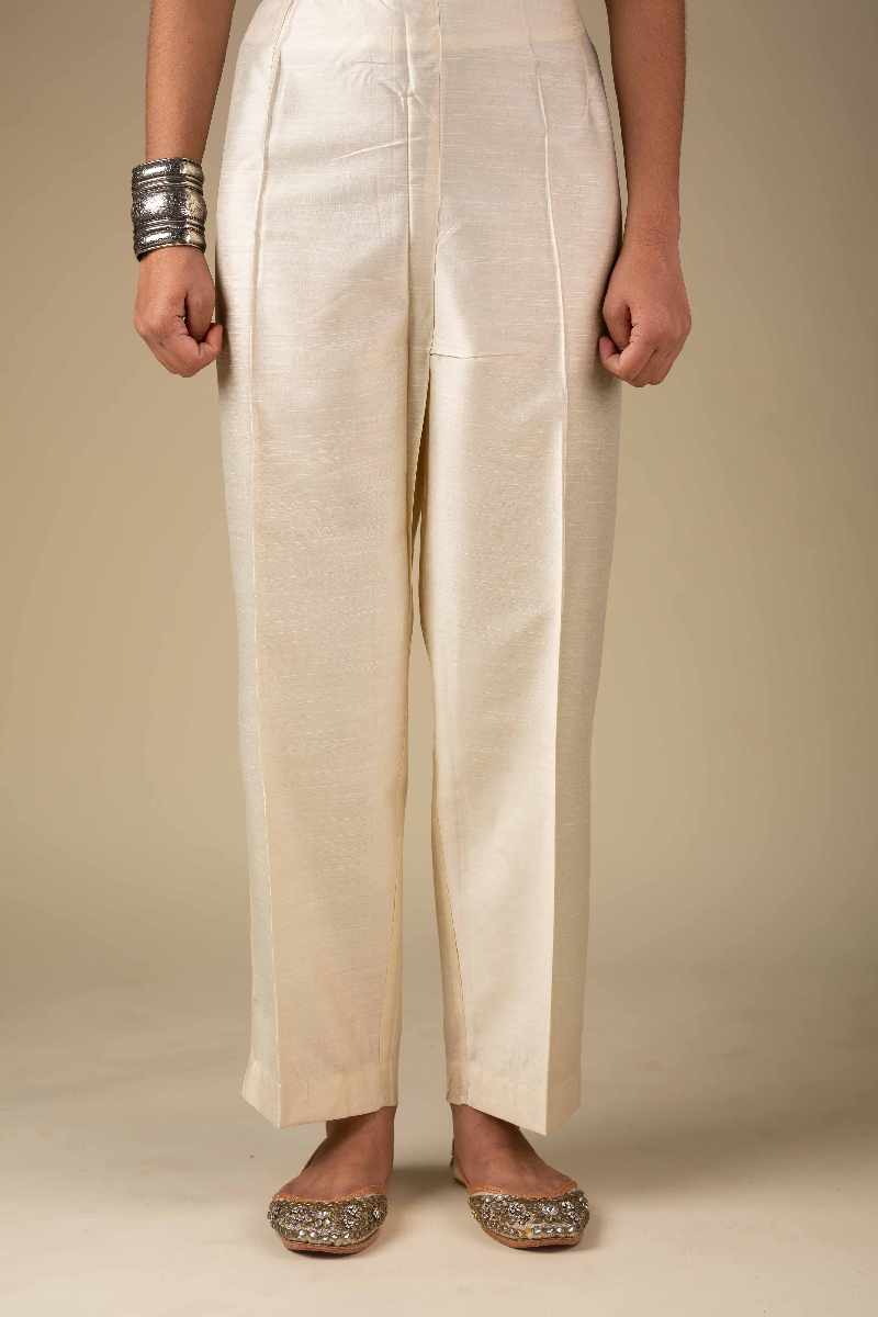 Image for Kusvaa Pnt005 Ujayati Cotton Silk Pant Featured