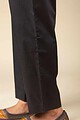 Image for Kusvaa Pnt006 Esha Cotton Poplin Pant Black Closeup
