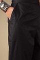 Image for Kusvaa Pnt006 Esha Cotton Poplin Pant Black Side