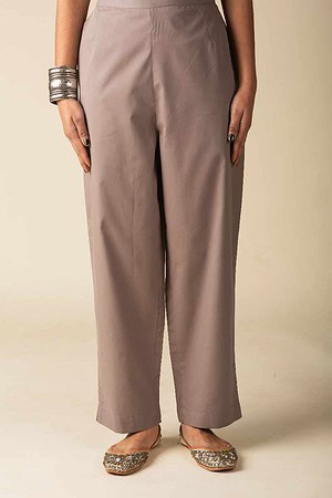 Image for Kusvaa Pnt006 Esha Cotton Poplin Pant Grey Featured