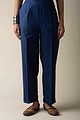 Image for Kusvaa Pnt006 Esha Cotton Poplin Pant Indigo Side