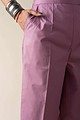 Image for Kusvaa Pnt006 Esha Cotton Poplin Pant Onionpink Front