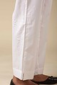 Image for Kusvaa Pnt006 Esha Cotton Poplin Pant White Closeup