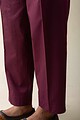 Image for Kusvaa Pnt006 Esha Cotton Poplin Pant Wine Pocket