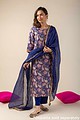 Image for Kusvaa Wkr025 Mrinalini Chanderi Kurta Side New