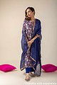 Image for Kusvaa Wkr025 Mrinalini Chanderi Kurta Sleeves New