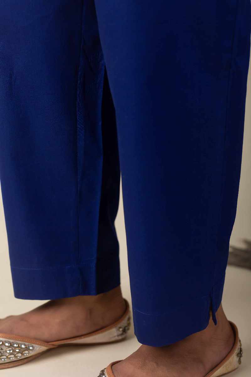 Image for Kusvaa Wkr025p Mrinalini Cotton Satin Pant Closeup