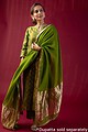 Image for Kusvaa Wkr029 Avani Straight Tissue Kurta Neck New