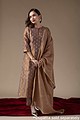 Image for Kusvaa Wkr030 Aadrika Tissue Straight Kurta Sleeves New