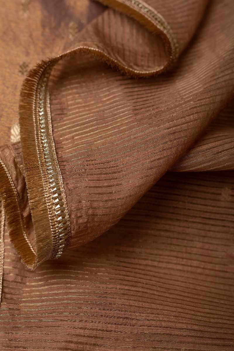 Image for Kusvaa Wkr030dup Aadrika Chanderi Dupatta Side