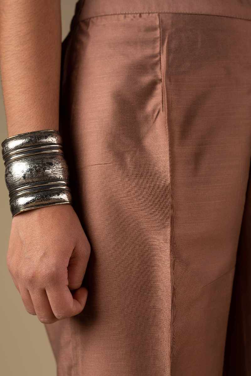 Image for Kusvaa Wkr030p Aadrika Viscose Silk Pant Side