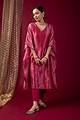Image for Kusvaa Wkr031 Ekisha Chanderi Kaftan Back New