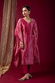 Image for Kusvaa Wkr031 Ekisha Chanderi Kaftan Pocket New