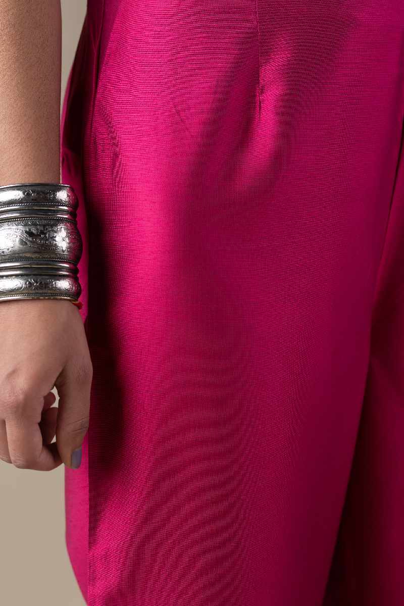 Image for Kusvaa Wkr031p Ekisha Cotton Silk Pant Side