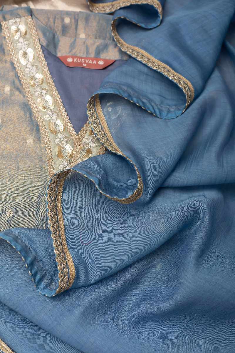 Image for Kusvaa Wkr034dup Savya Chanderi Dupatta Featured New