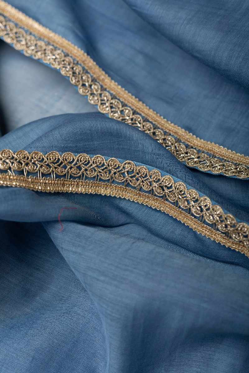 Image for Kusvaa Wkr034dup Savya Chanderi Dupatta Front New