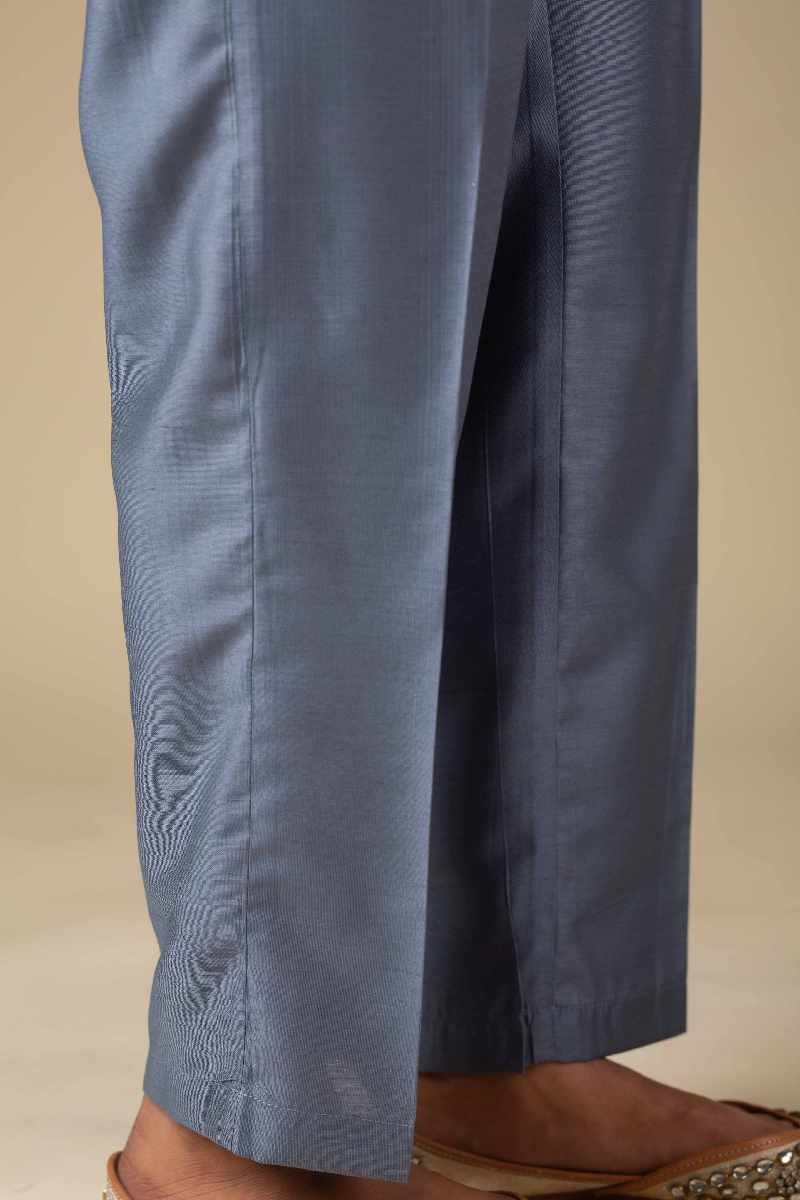 Image for Kusvaa Wkr034p Savya Viscose Silk Pant Closeup