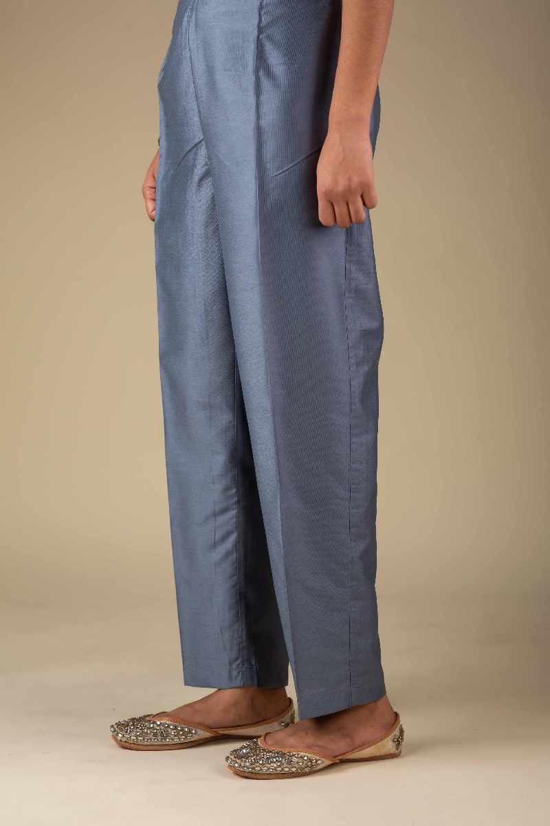 Image for Kusvaa Wkr034p Savya Viscose Silk Pant Front