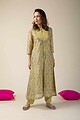 Image for Kusvaa Wkr036 Diyani Chanderi Straight Kurta Pattern