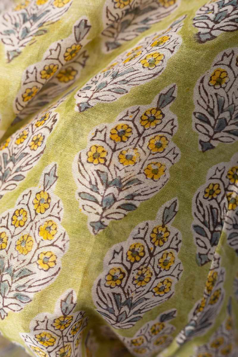 Image for Kusvaa Wkr036 Diyani Chanderi Straight Kurta Sleeves
