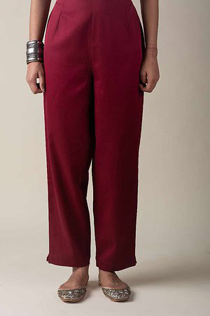 Image for Kusvaa Wkr038p Jiya Cotton Satin Pant Featured