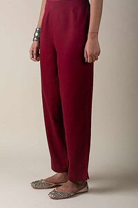 Image for Kusvaa Wkr038p Jiya Cotton Satin Pant Front