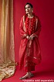 Image for Kusvaa Wkr039 Jiyani Chanderi Kurta Neck