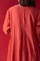 Image for Kusvaa Cood040 Neesha Moga Muslin Kurta Pant Set Back