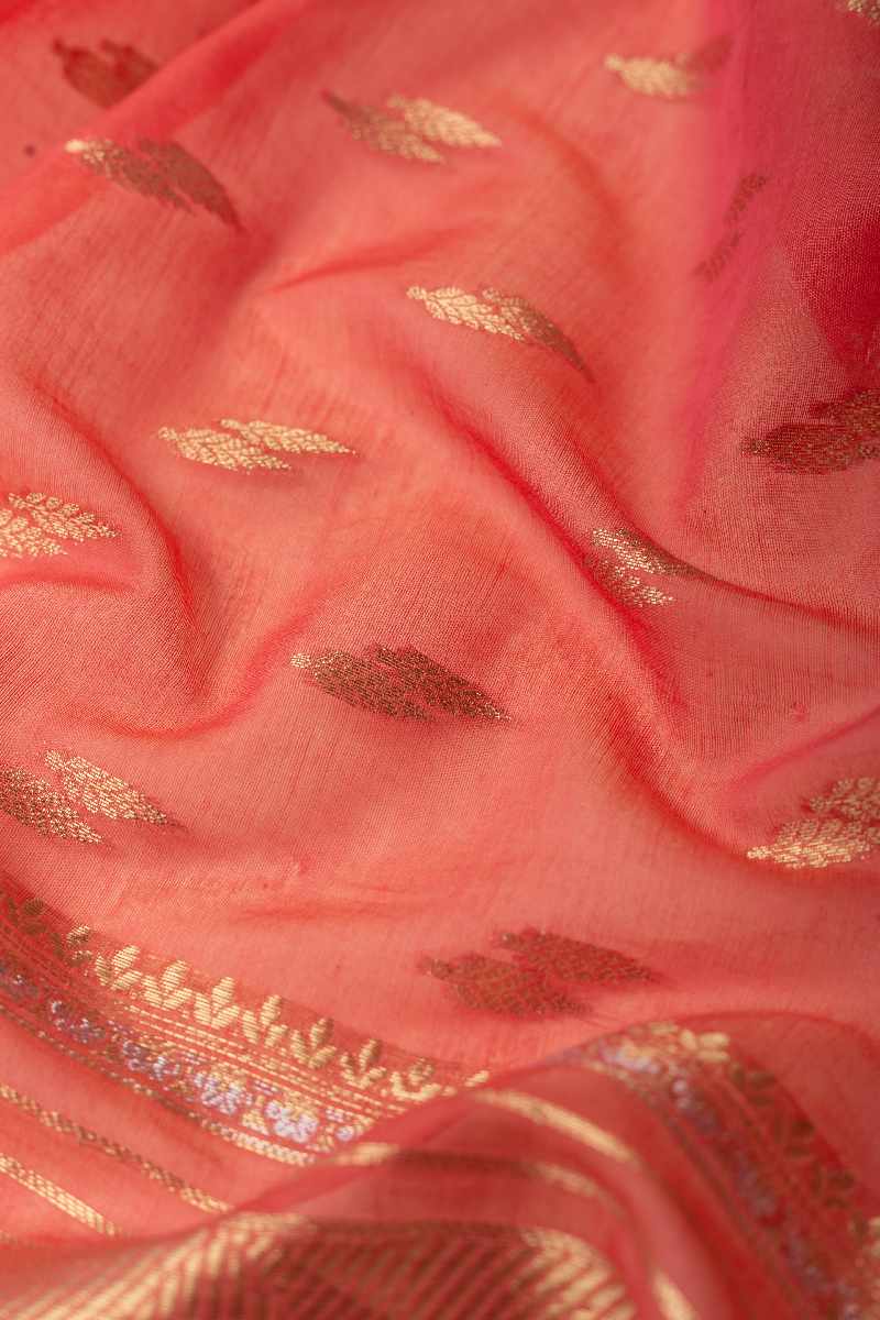 Image for Kusvaa Cood040dup Neesha Chanderi Dupatta Side