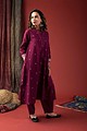 Image for Kusvaa Cood044 Amita Handloom Cotton Co Ord Set Closeup