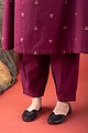 Image for Kusvaa Cood044 Amita Handloom Cotton Co Ord Set Neck