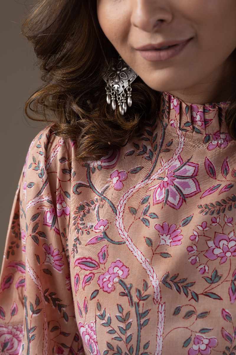 Image for Kusvaa Dr011 Saisha Cotton A Line Dress Back