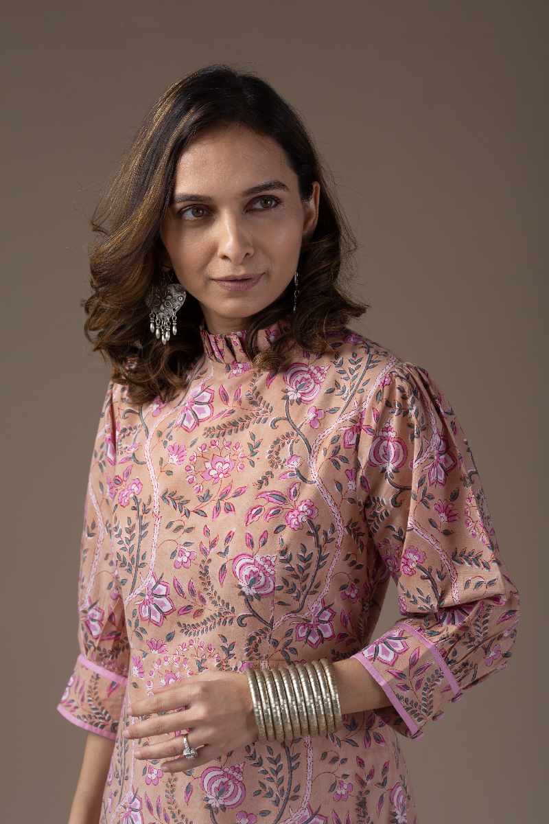 Image for Kusvaa Dr011 Saisha Cotton A Line Dress Featured