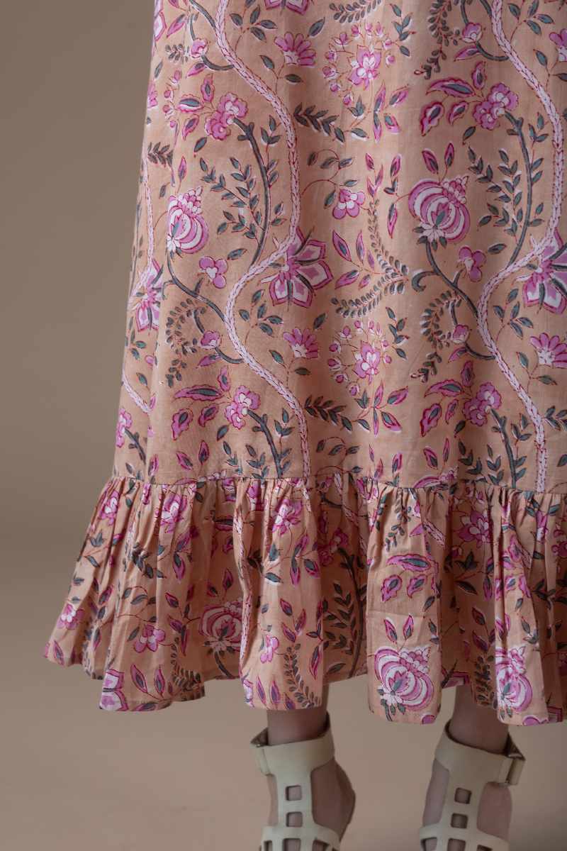 Image for Kusvaa Dr011 Saisha Cotton A Line Dress Pocket