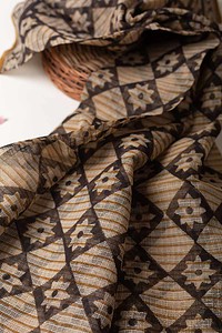 Image for Kusvaa Dup103 Tajanae Cotton Kota Doriya Dupatta Side