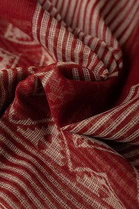 Image for Kusvaa Dup104 Sohalia Cotton Kota Doriya Dupatta Side