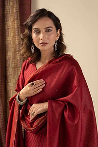 Image for Kusvaa Kds007 Aashna Tussar Kurta With Dupatta Set Featured