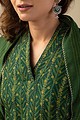 Image for Kusvaa Kds008 Anika Tussar Kurta With Dupatta Set Closeup